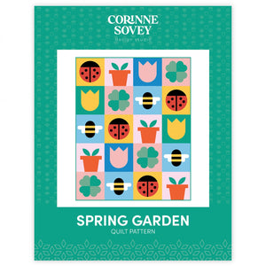 Spring Garden Quilt Pattern by Corinne Sovey Design Studio
