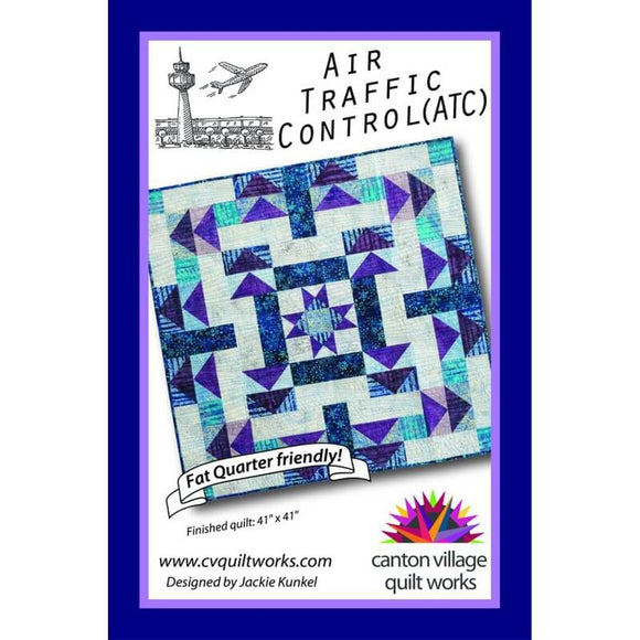 Air Traffic Control quilt pattern by Canton Village Quilt Works