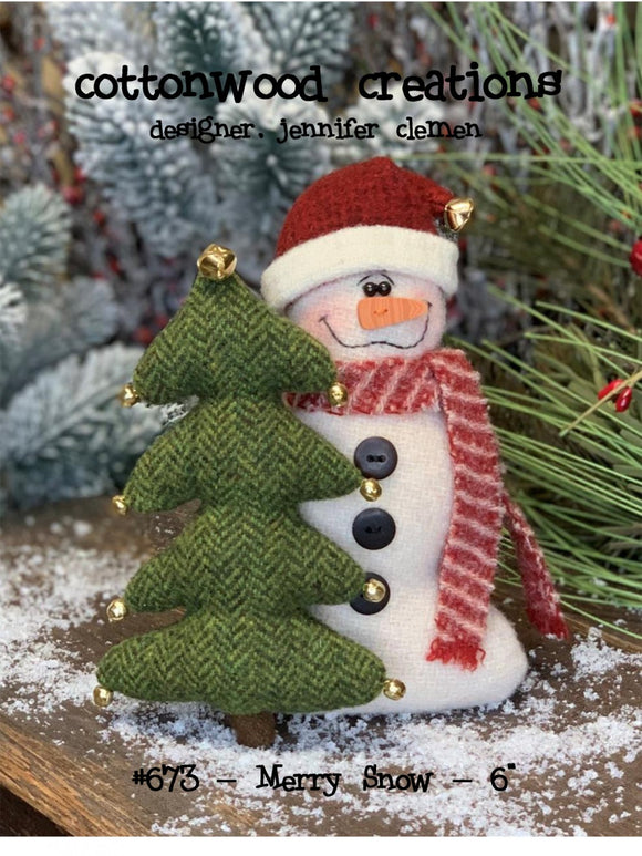 Merry Snow Pattern by Cottonwood Creations