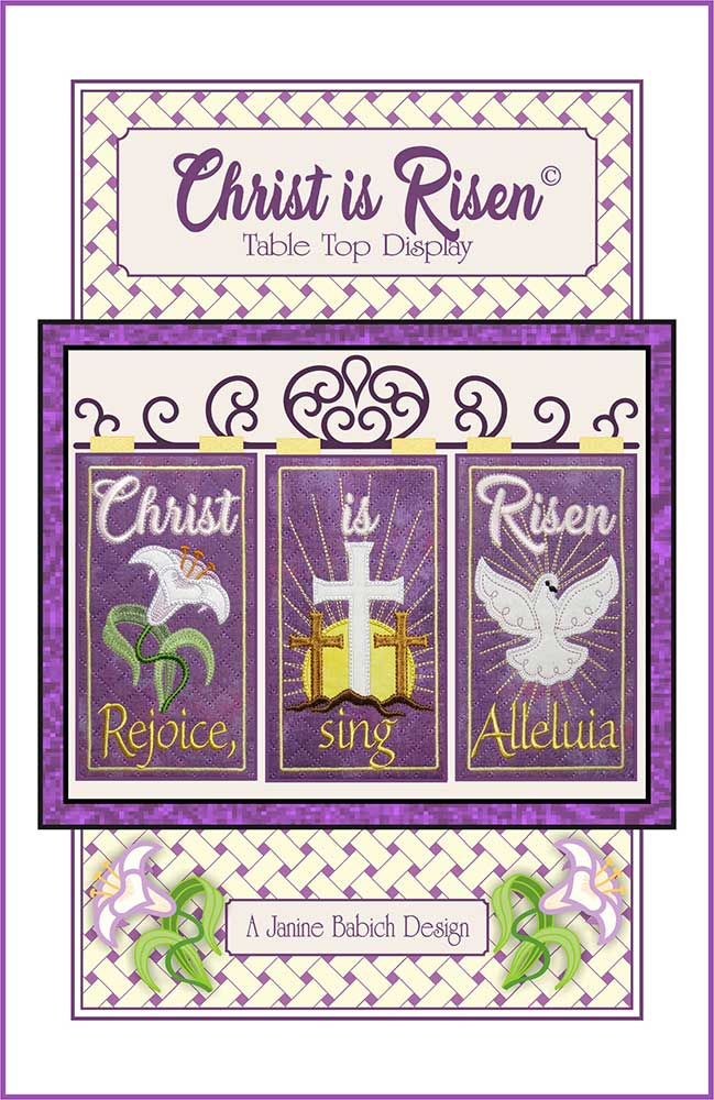 Christ is Risen Table Top Display Downloadable Pattern – Quilting Books ...