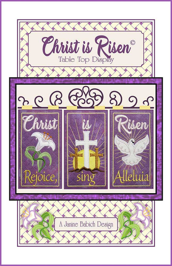 Christ is Risen Table Top Display Downloadable Pattern by Janine Babich