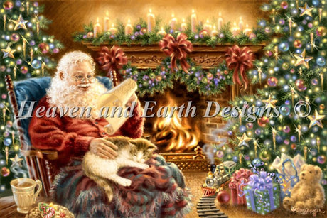 Christmas Dreams Cross Stitch By Dona Gelsinger