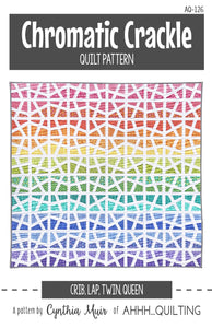 Chromatic Crackle Downloadable Pattern by Ahhh...Quilting