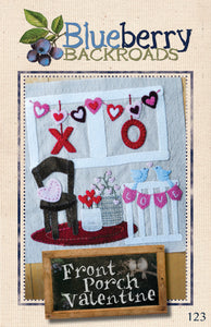 Front Porch Valentine Downloadable Pattern by Blueberry Backroads