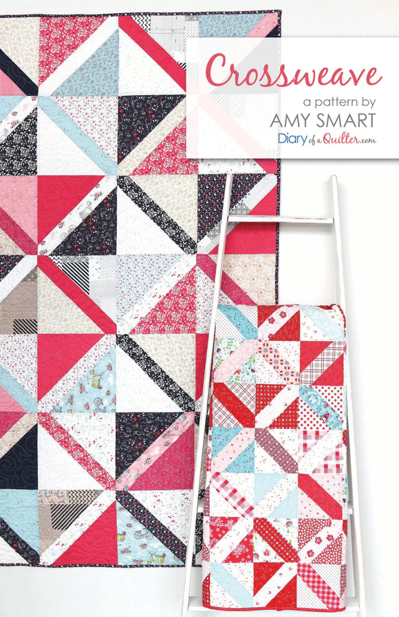 Crossweave Quilt Pattern by Diary of a Quilter