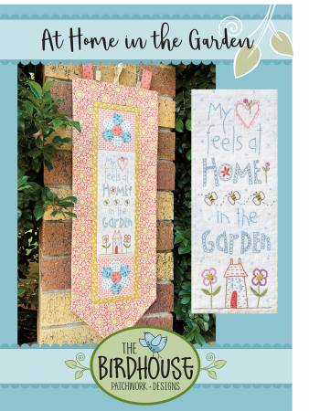 At Home in the Garden Quilt Pattern by Birdhouse Patchwork Designs