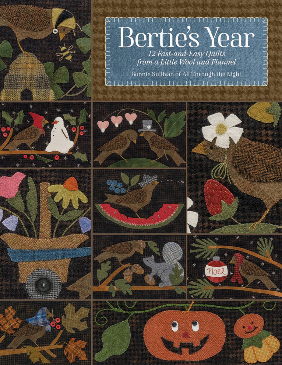 Bertie's Year Patterns – Quilting Books Patterns and Notions