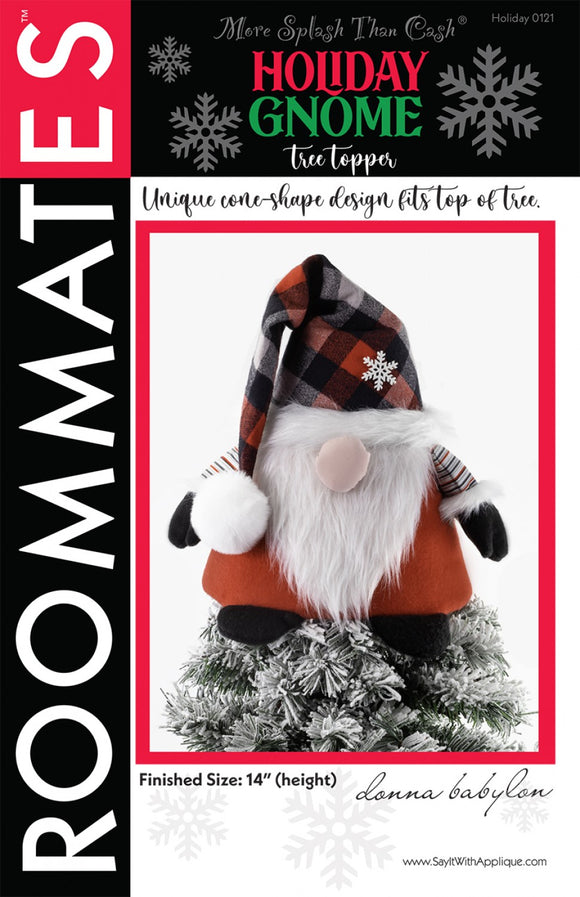 Holiday Gnome Tree Topper