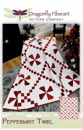 Peppermint Twirl Quilt Pattern – Quilting Books Patterns and Notions