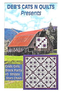 Grids Girls Block Party 3 Strippy Stars Chain
