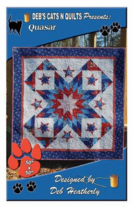Quasar Quilt Pattern by Debs Cats N Quilts