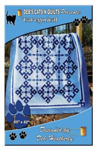 Cat'egorical Quilt Pattern by Debs Cats N Quilts