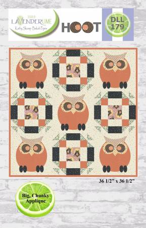 Hoot Quilting Book by Lavender Lime Quilting