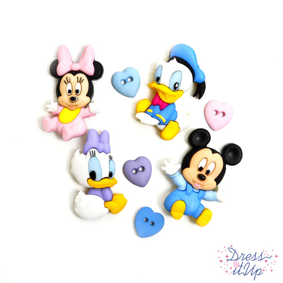 Disney Mickey and Friends Buttons