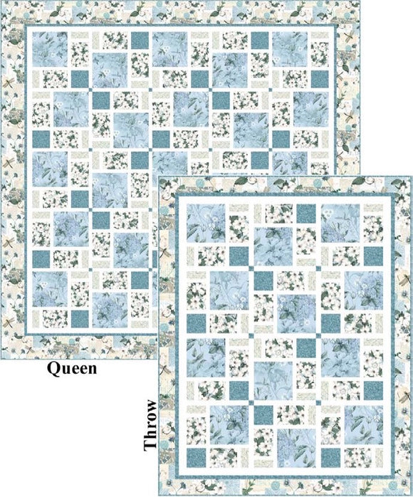 Dragonfly Tiles Downloadable Pattern