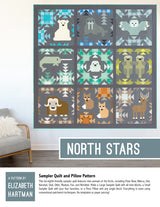 North Stars Quilt Pattern by Elizabeth Hartman