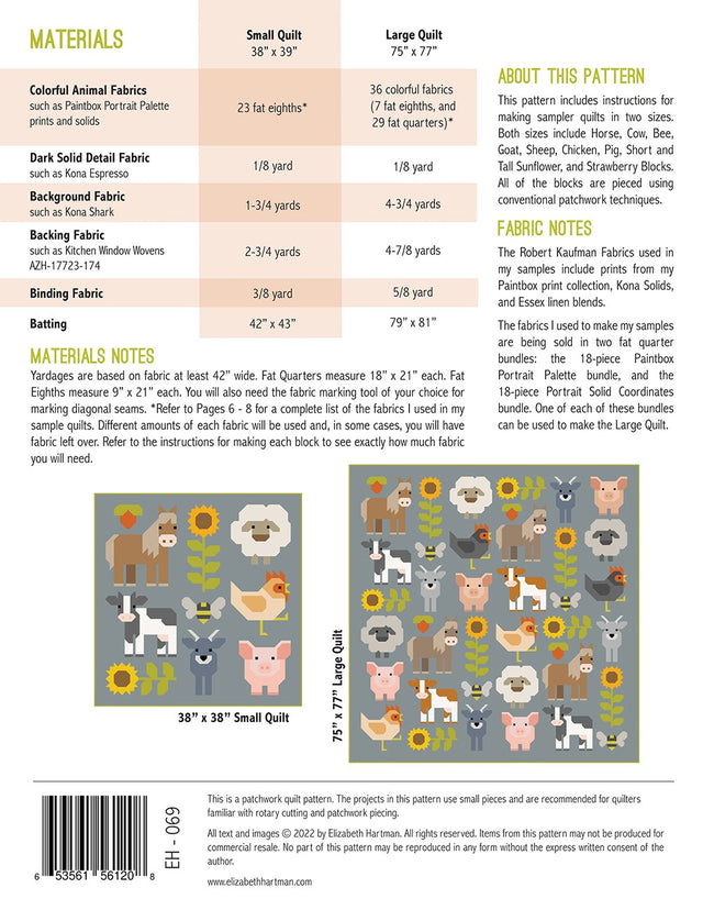 Fab Farm Quilt Pattern – Quilting Books Patterns and Notions