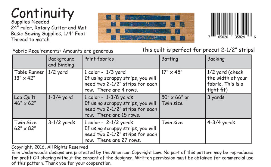 Continuity Quilting Patterns – Quilting Books Patterns and Notions