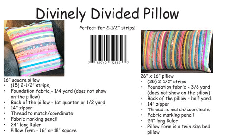 Divinely Divided Pillow