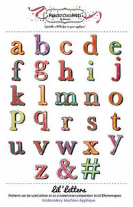 Lil Letters Pattern