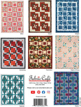 Back of the The Magic Of 3-Yard Quilts by Fabric Cafe