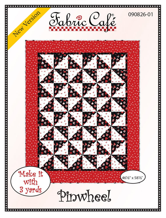 Pinwheel Quilt Pattern by Fabric Cafe