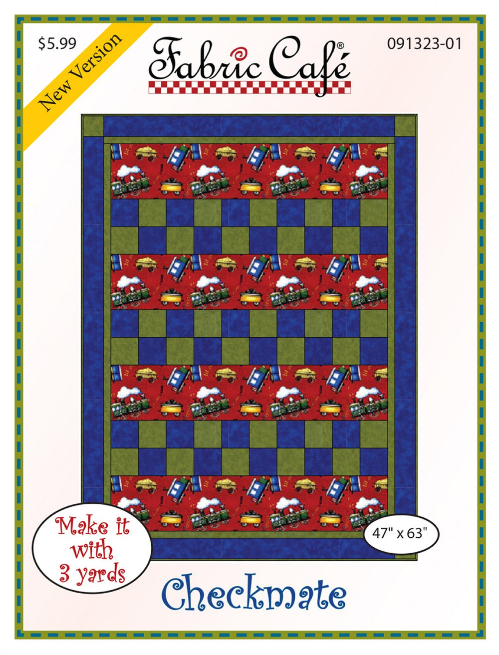 Checkmate Square Pattern Checkmate Pattern Patterns – Quilting Books Patterns and Notions