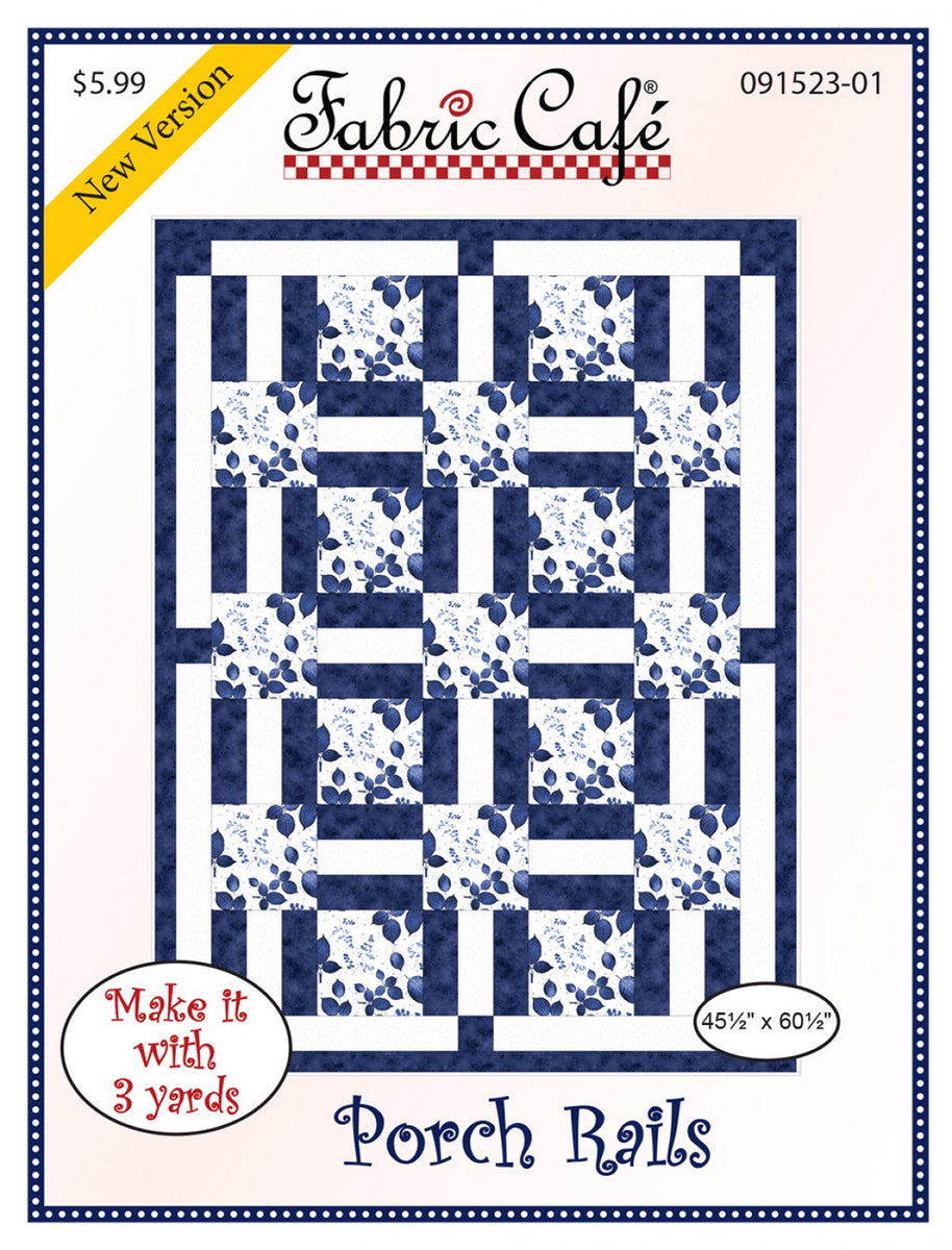 Porch Rails Pattern Patterns – Quilting Books Patterns and Notions