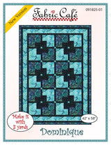 Dominique Quilt Pattern by Fabric Cafe