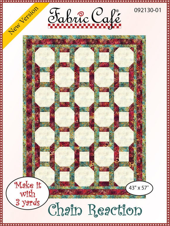 Chain Reaction Quilt Pattern by Fabric Cafe