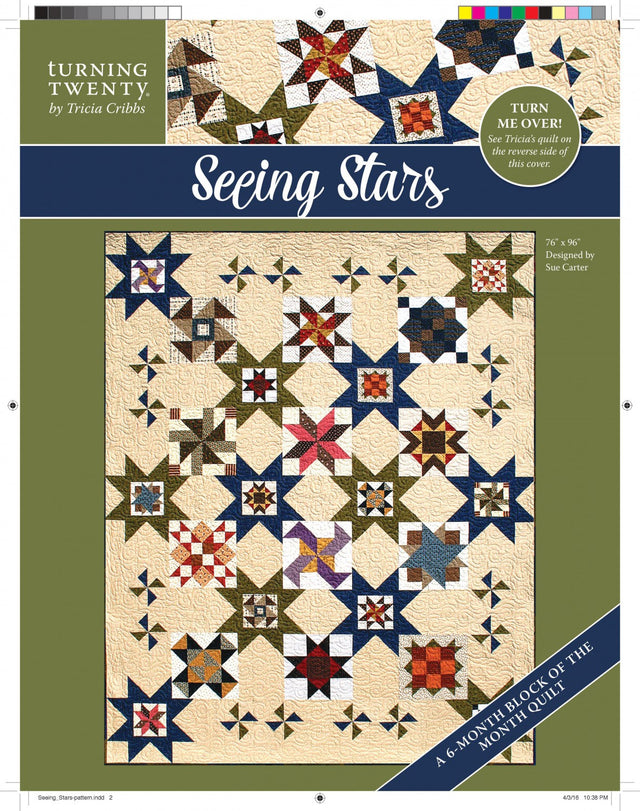 Seeing Stars Pattern – Quilting Books Patterns and Notions