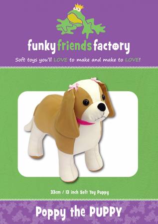 Poppy the Puppy Pattern by Funky Friends Factory