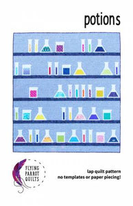 Potions Quilt Pattern by Flying Parrot Quilts