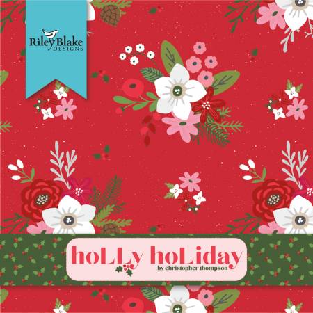 Holly Holiday Fat Quarter Bundles, 24pcs/bundle