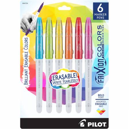 Frixion Colors Bold Assorted 6pk by Pilot Pen Corporation of America