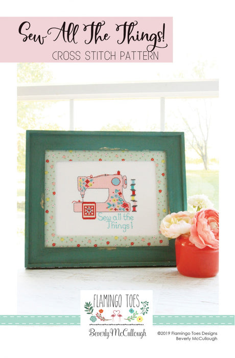 Sew All The Things Cross Stitch Pattern