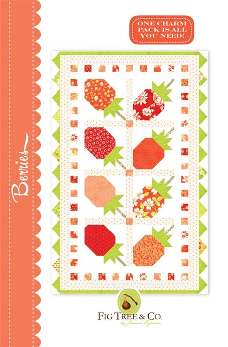 Berries Quilt Pattern by Fig Tree Quilts