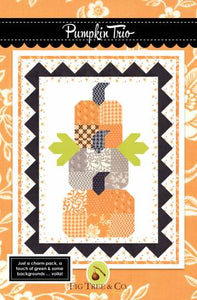 Pumpkin Trio Quilt Pattern by Fig Tree Quilts
