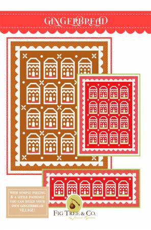 Gingerbread Quilt Pattern by Fig Tree Quilts