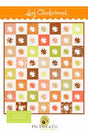 Leaf Checkerboard Quilt Pattern by Fig Tree Quilts