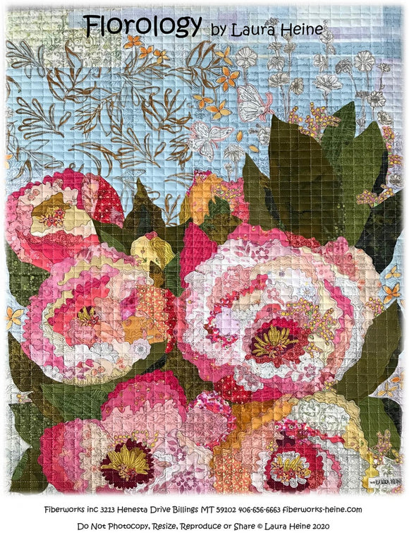 Florology Collage Pattern by Laura Heine