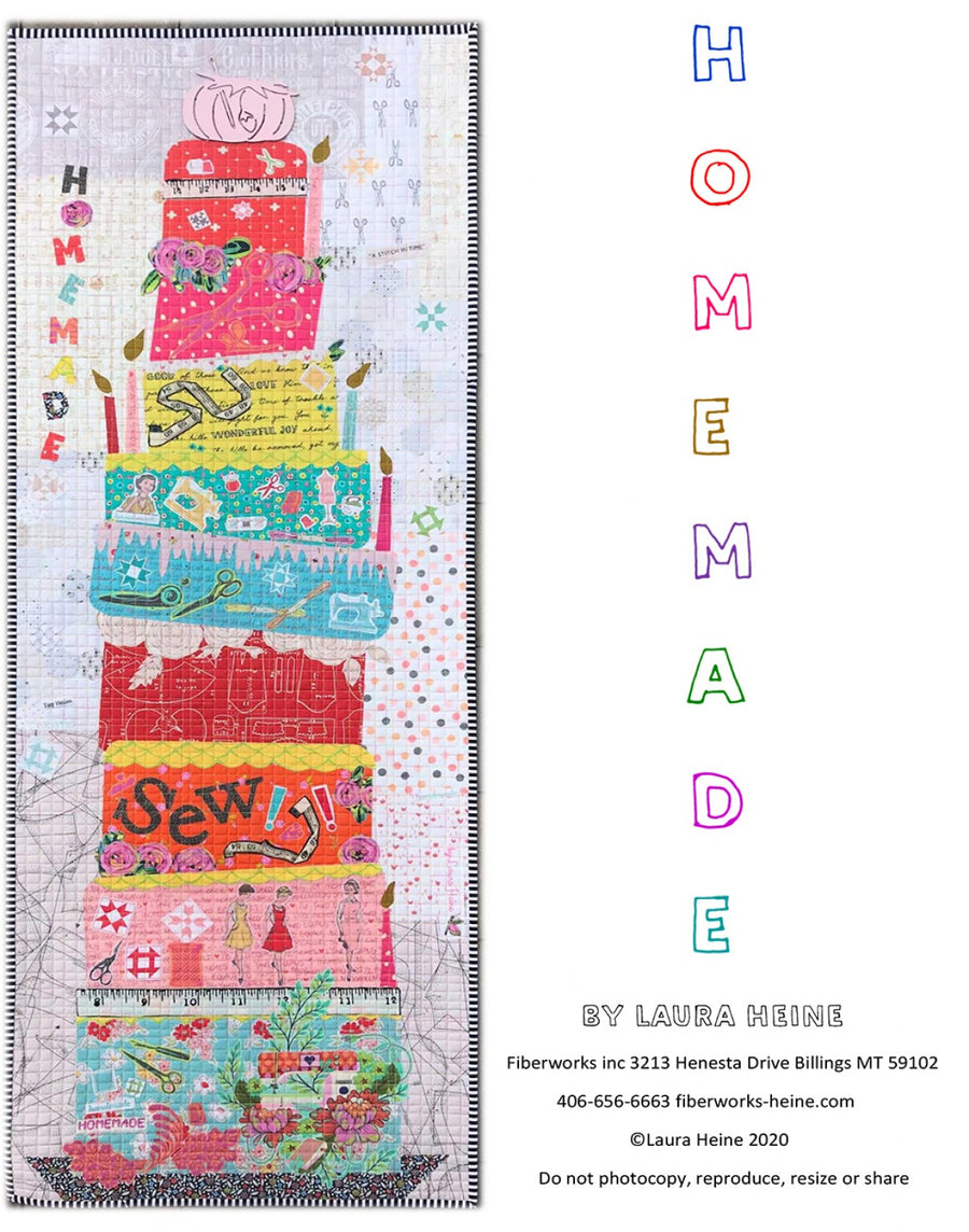 Homemade Collage Pattern Pattern – Quilting Books Patterns and Notions