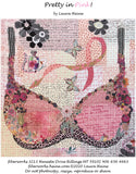 Pretty In Pink Collage Pattern by Laura Heine