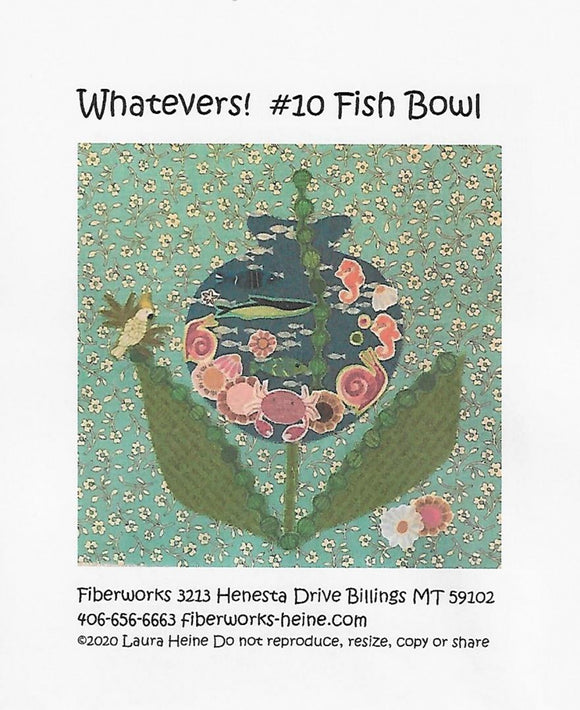 Fish Bowl Collage Pattern
