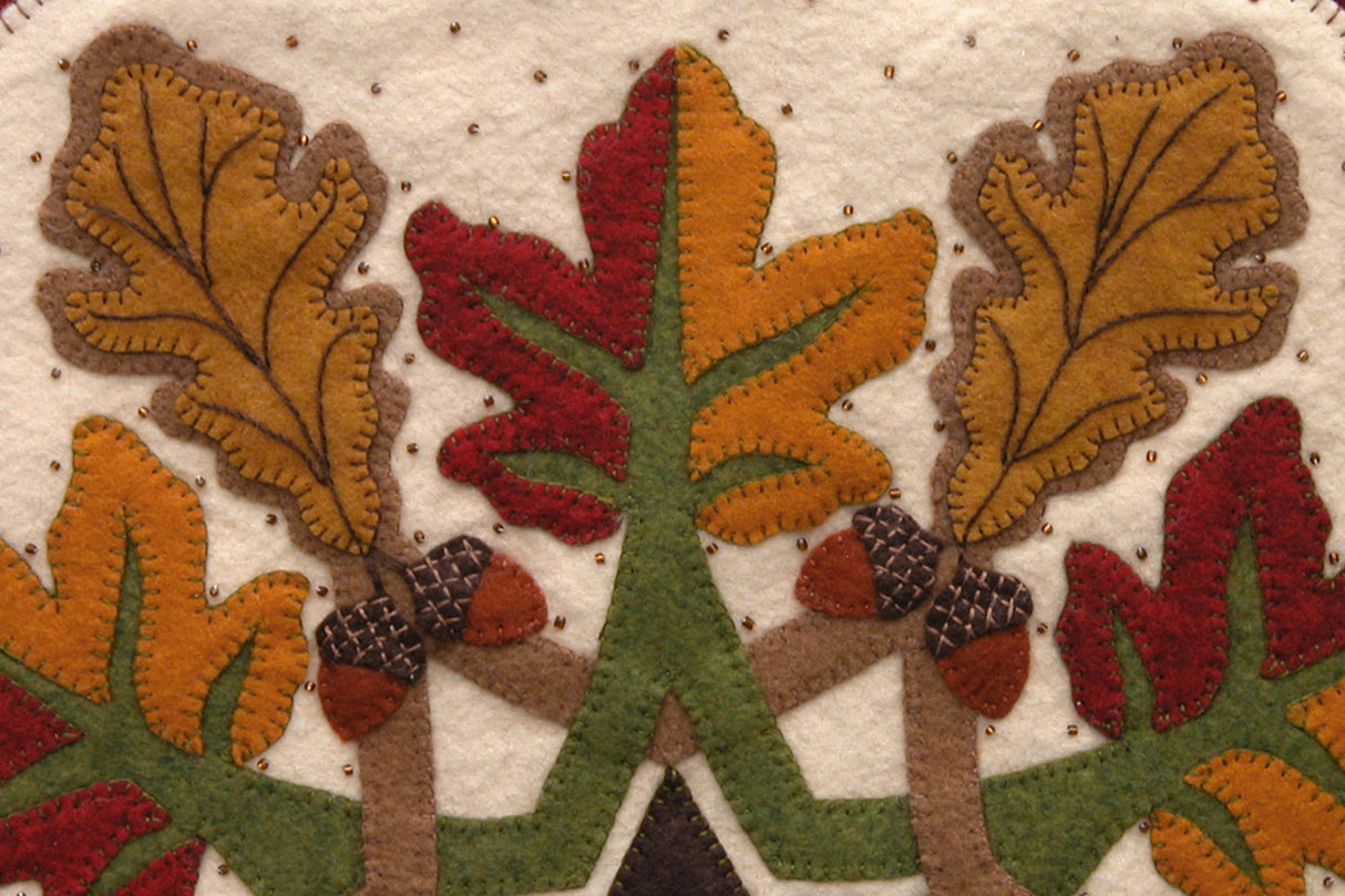 Fall Leaves Table Topper
