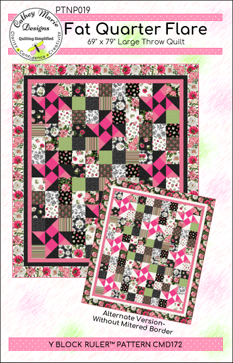 Fat Quarter Flare Downloadable Pattern by Cathey Marie Designs
