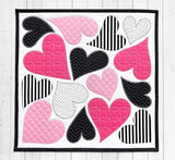  Floating Hearts Pillow Pattern by Ahhh...Quilting