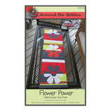 Flower Power Quilt Pattern by Around the Bobbin