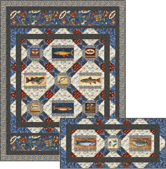 Fresh Catch Downloadable Pattern by Pine Tree Country Quilts