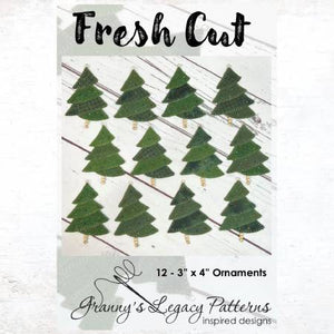 Fresh Cut Quilt Pattern by Granny's Legacy Patterns